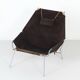 DANISH ARMCHAIR J361 BY ERIK OLE JØRGENSEN FOR BOVIRKE, 1950S | SUEDE