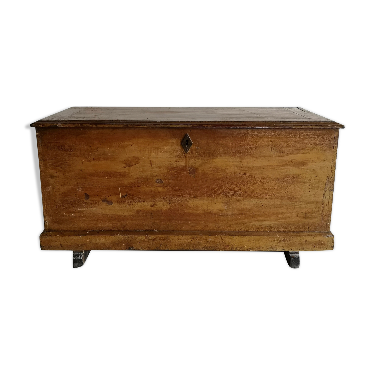 Ancient wooden trunk