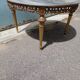 Table basse Louis XVI en laiton