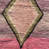 Berbere boujad pink carpet in wool