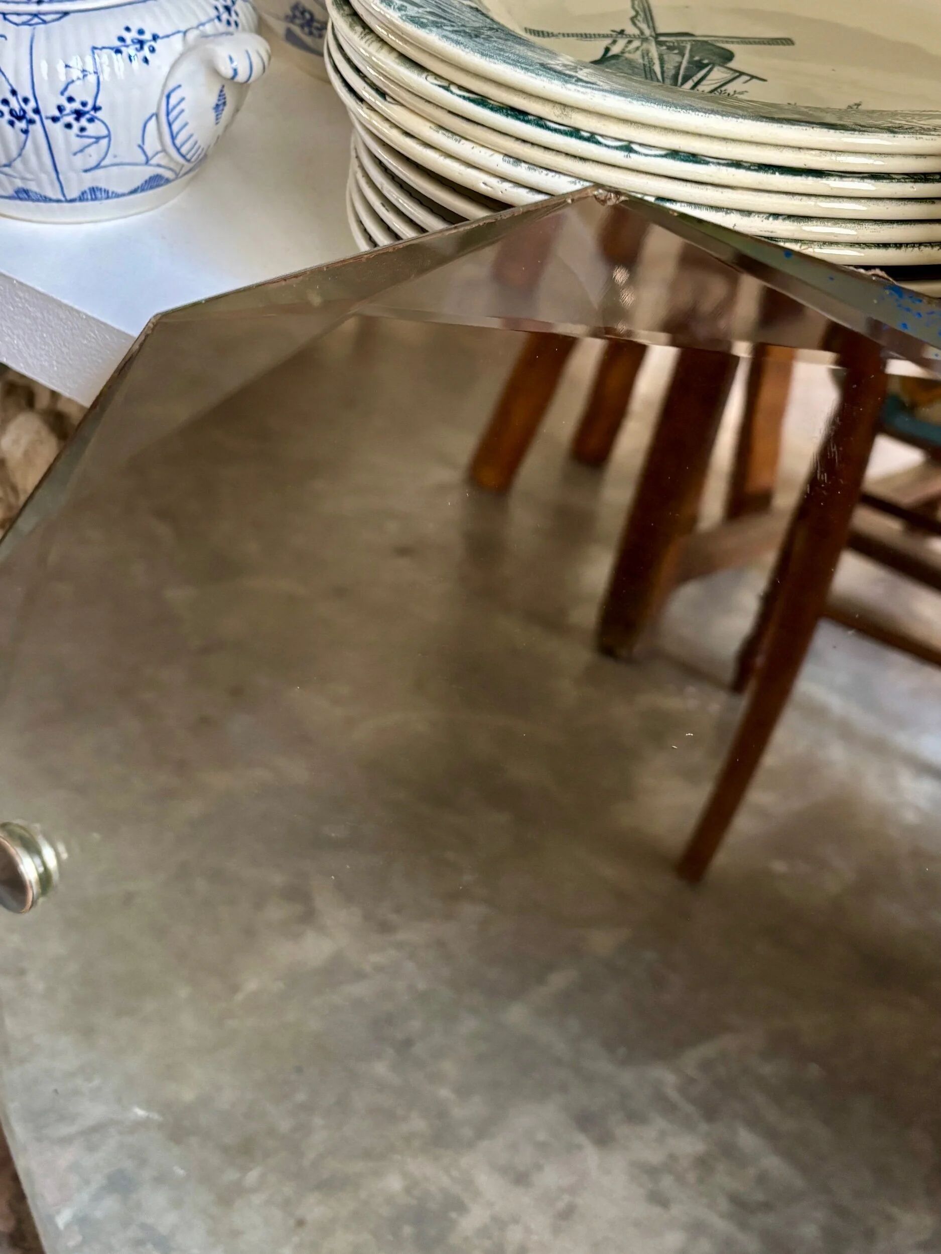 Miroir dodécagonal biseauté ⌀ 60 cm