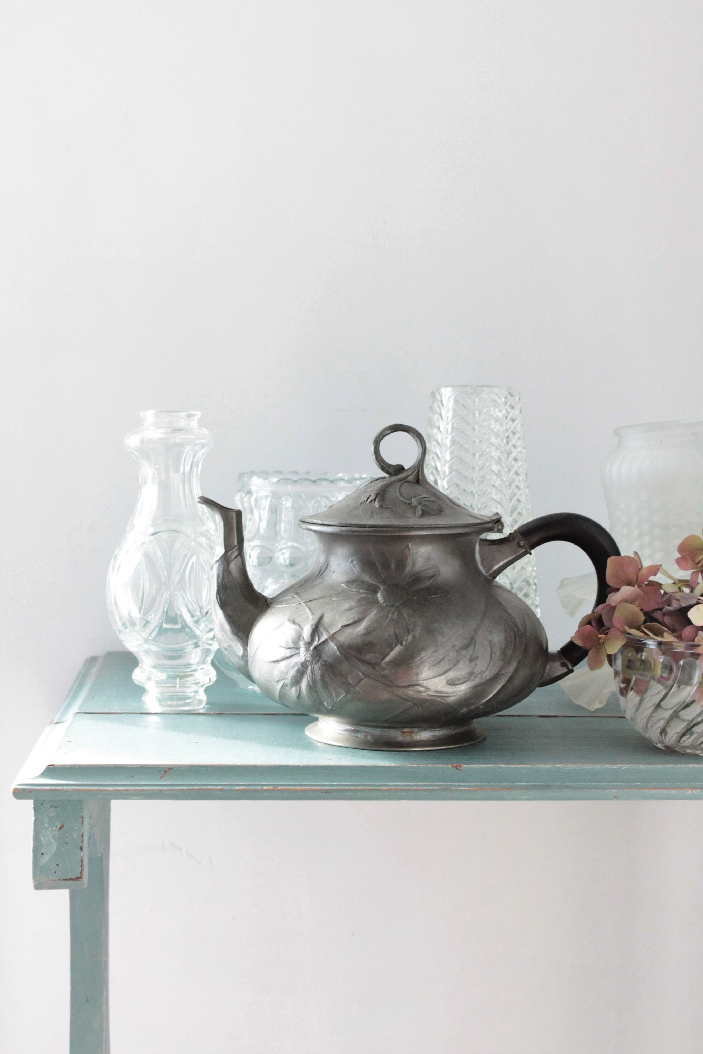 Old art deco teapot from orivit