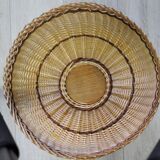 Wicker compote bowl
