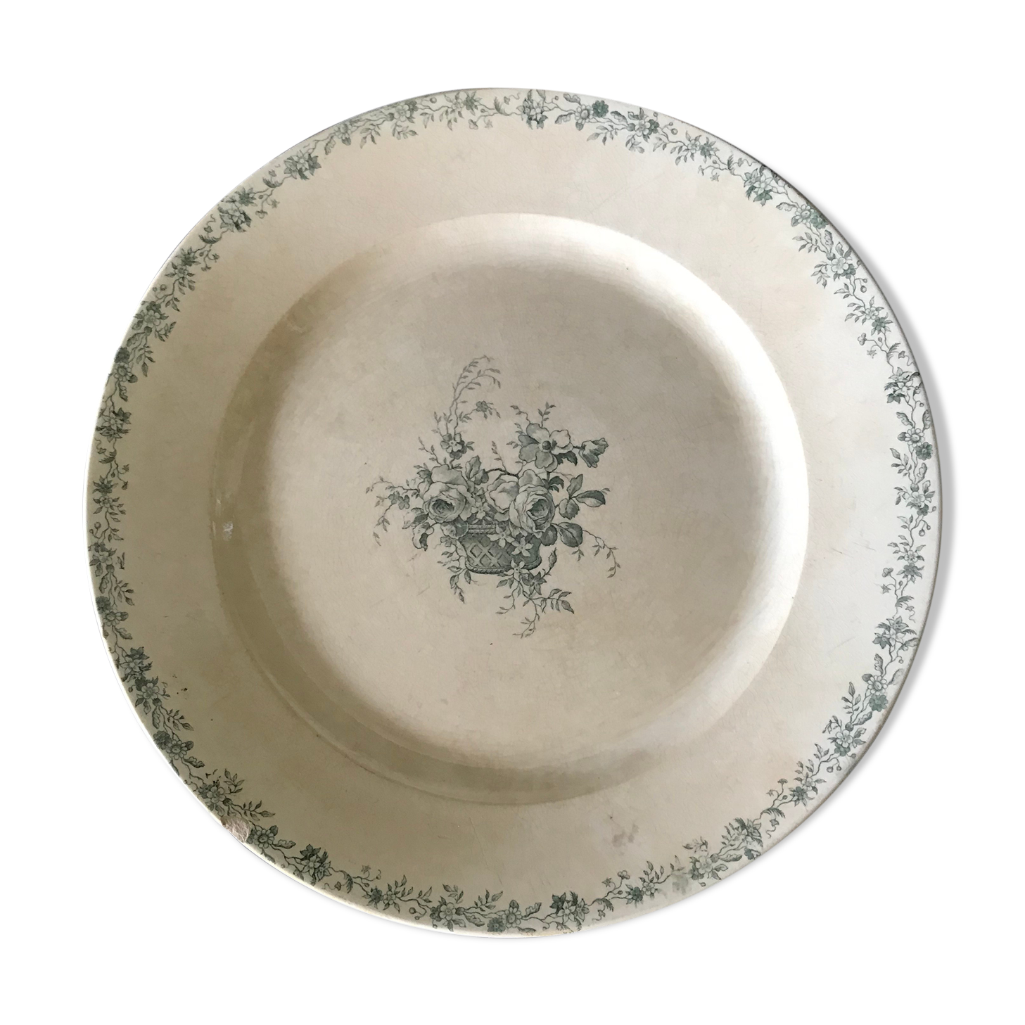 Dish Terre De Fer Gien