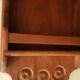 Handcrafted wooden spice rack 56 cm high