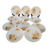 Assiettes à dessert