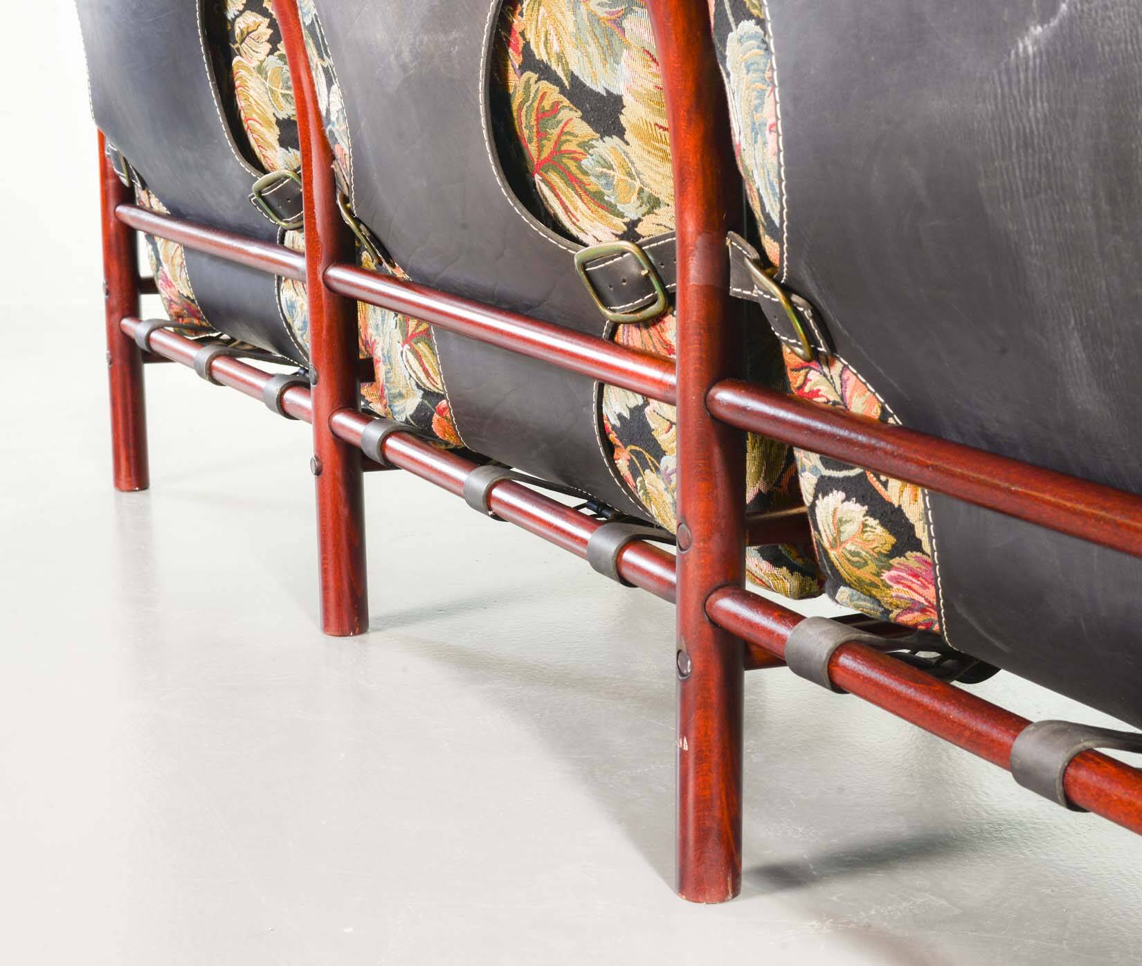 Arne Norell 3-Seat Ilona Rosewood Sofa for Arne Norell AB Aneby Möbler 60s