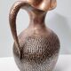 Grand vase pichet en cuivre gaufré par Egidio Casagrande, Italie