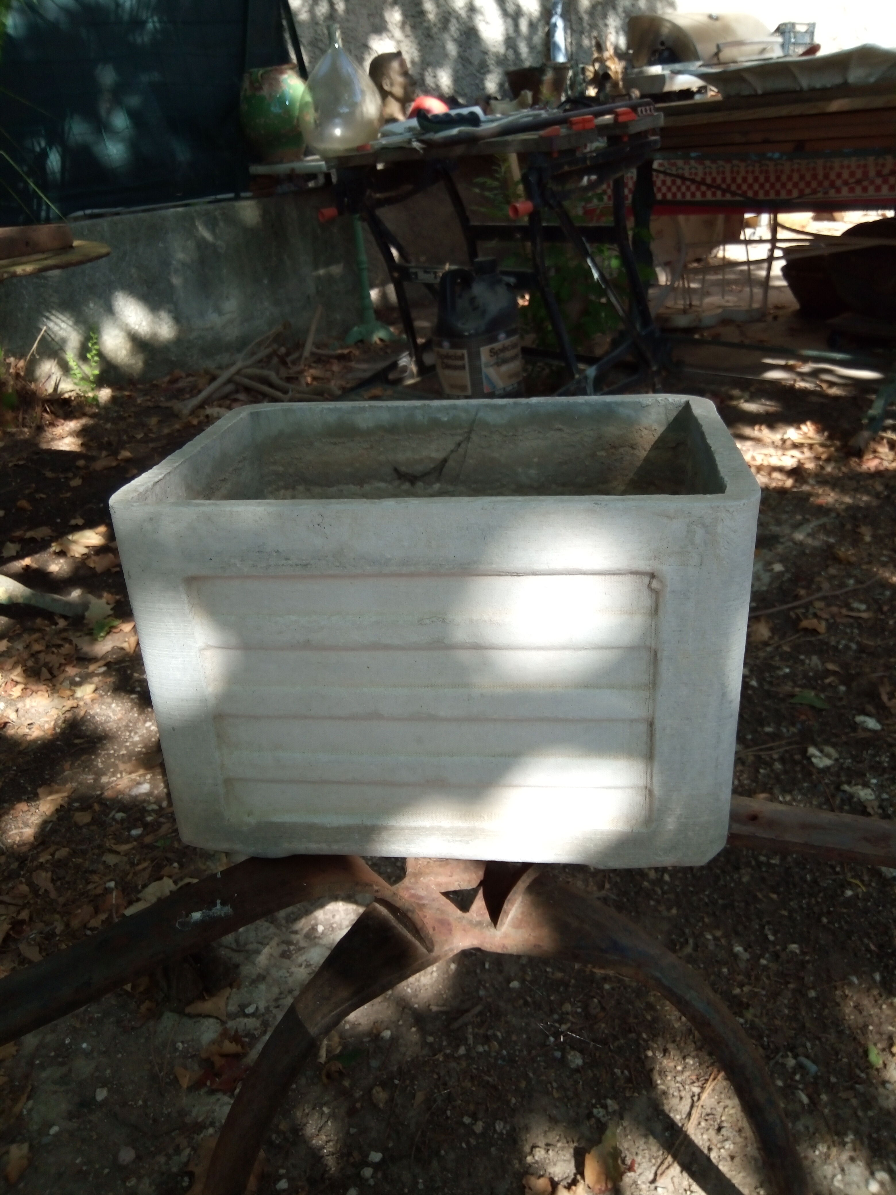 Lot of 15 planters from the 50 fibrociment, sneezes