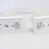 Pair of vintage bedside lamps