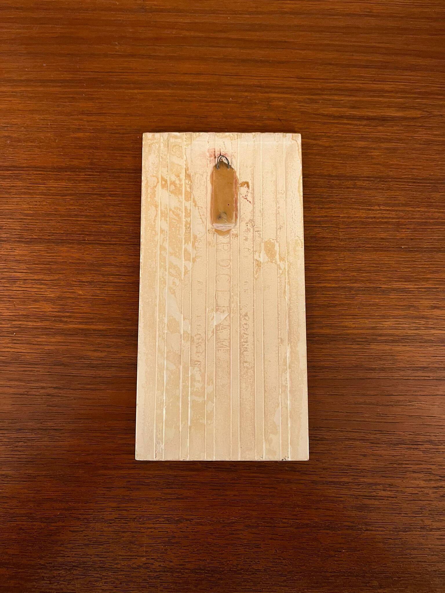 A ceramic tile by Roger Capron, made in France, Provence