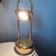 Designer desk lamp Hillebrand Licht – gold brass – Germany – year