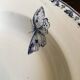19th century Carmen iron earth soup plate dimensions: diameter -24 cm