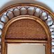 Miroir bambou vintage 35x55cm
