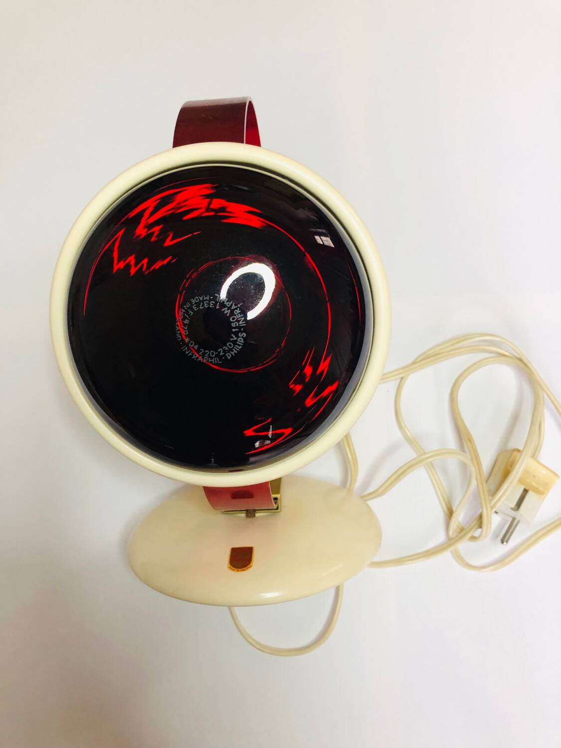 Charlotte Perriand infraphil lamp for Philips 1950s