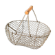 Old metal egg basket