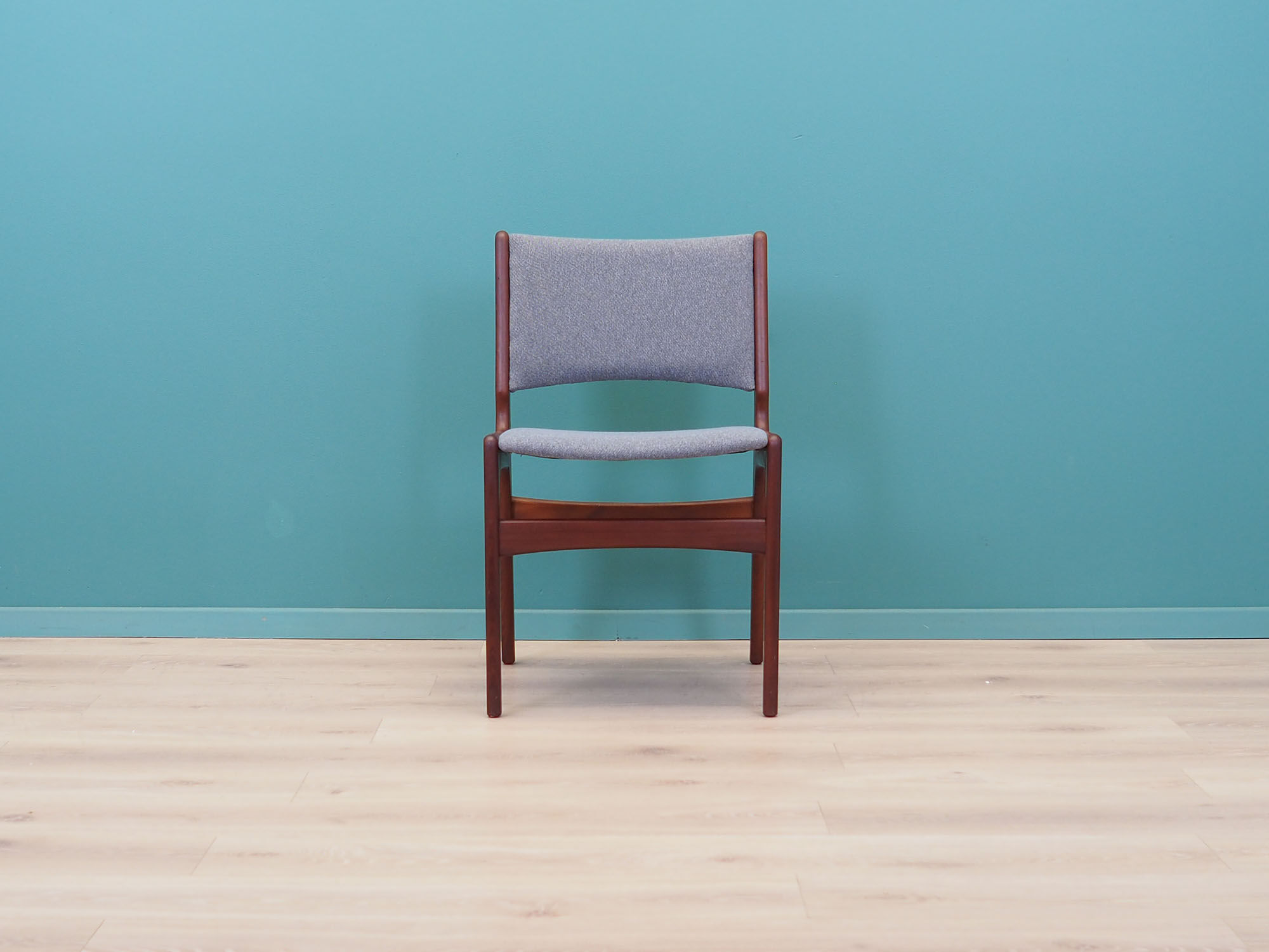 Set of five rosewood chairs, Danish design, 70s, made by Henning Kjaernulf