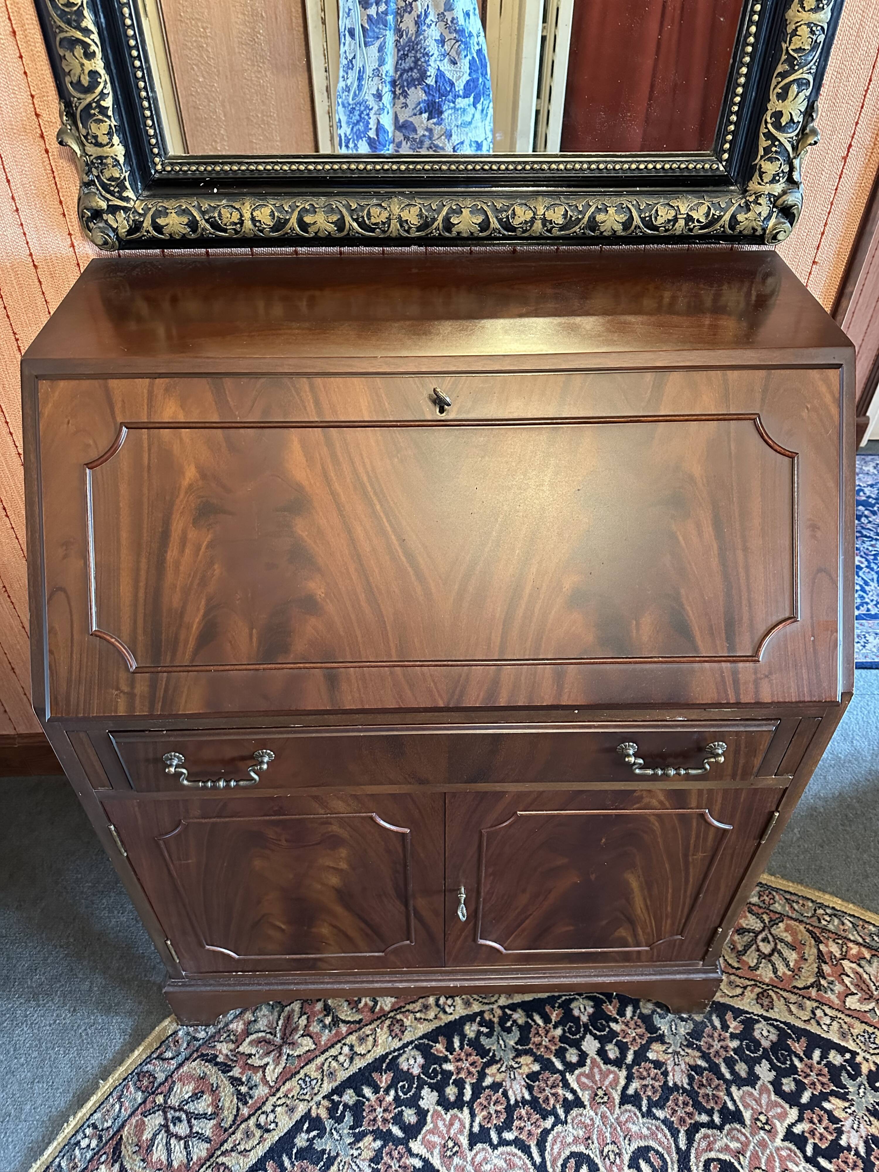 Mahogany secretary