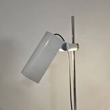 Lampadaire en métal blanc par Braun Feldweg pour Doria Leuchten, années 60