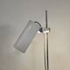 Floor lamp white metal design Braun Feldweg for Doria Leuchten 60s