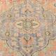 6x9 Light Yellow & Red Classic Pattern Vintage Rug, 183x279Cm