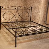 Wrought iron bed 1m80