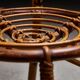 High Back Bamboo Chair, 1960s