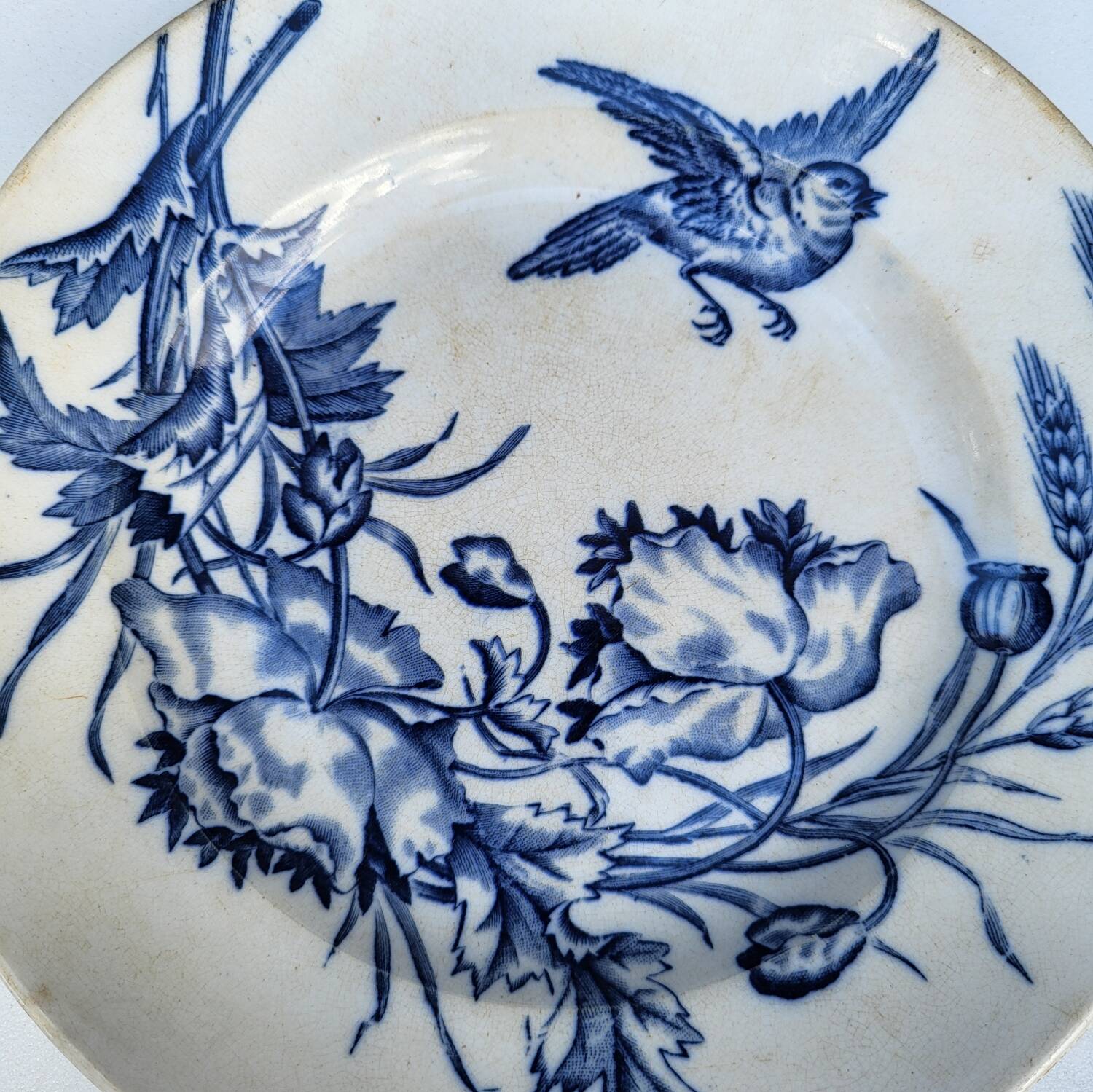 BFK Flora & Vögel Ironstone Plate