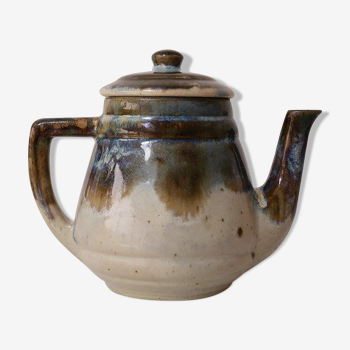 varnished sandstone teapot