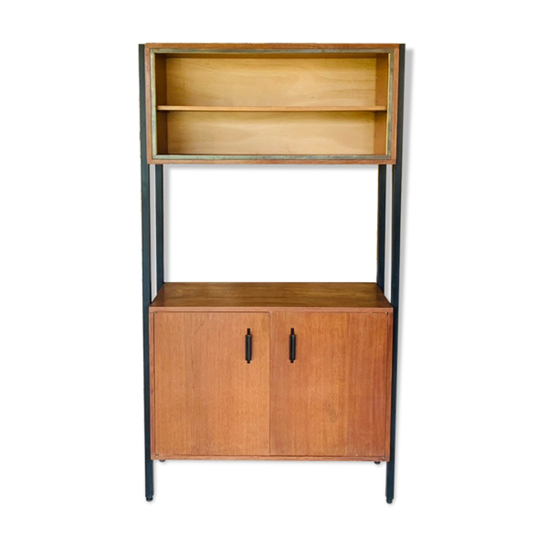 Meuble de rangement murale style scandinave à 2 compartiments, 1960