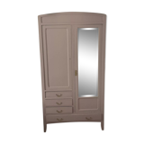 Parisian wardrobe with mirror