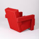 Utrecht armchair by Gerrit Reitveld edited by Cassina