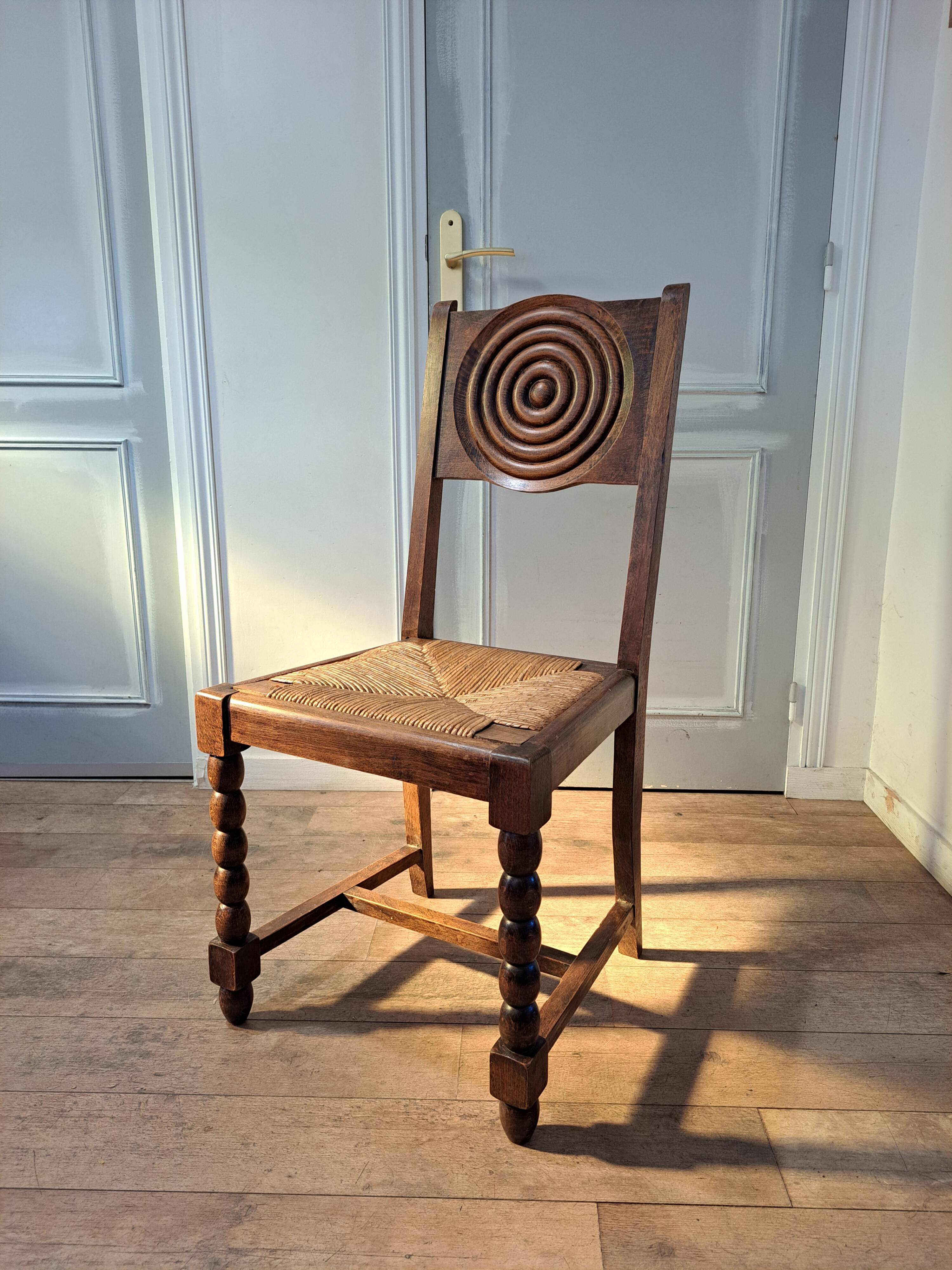 6 arts and crafts chairs