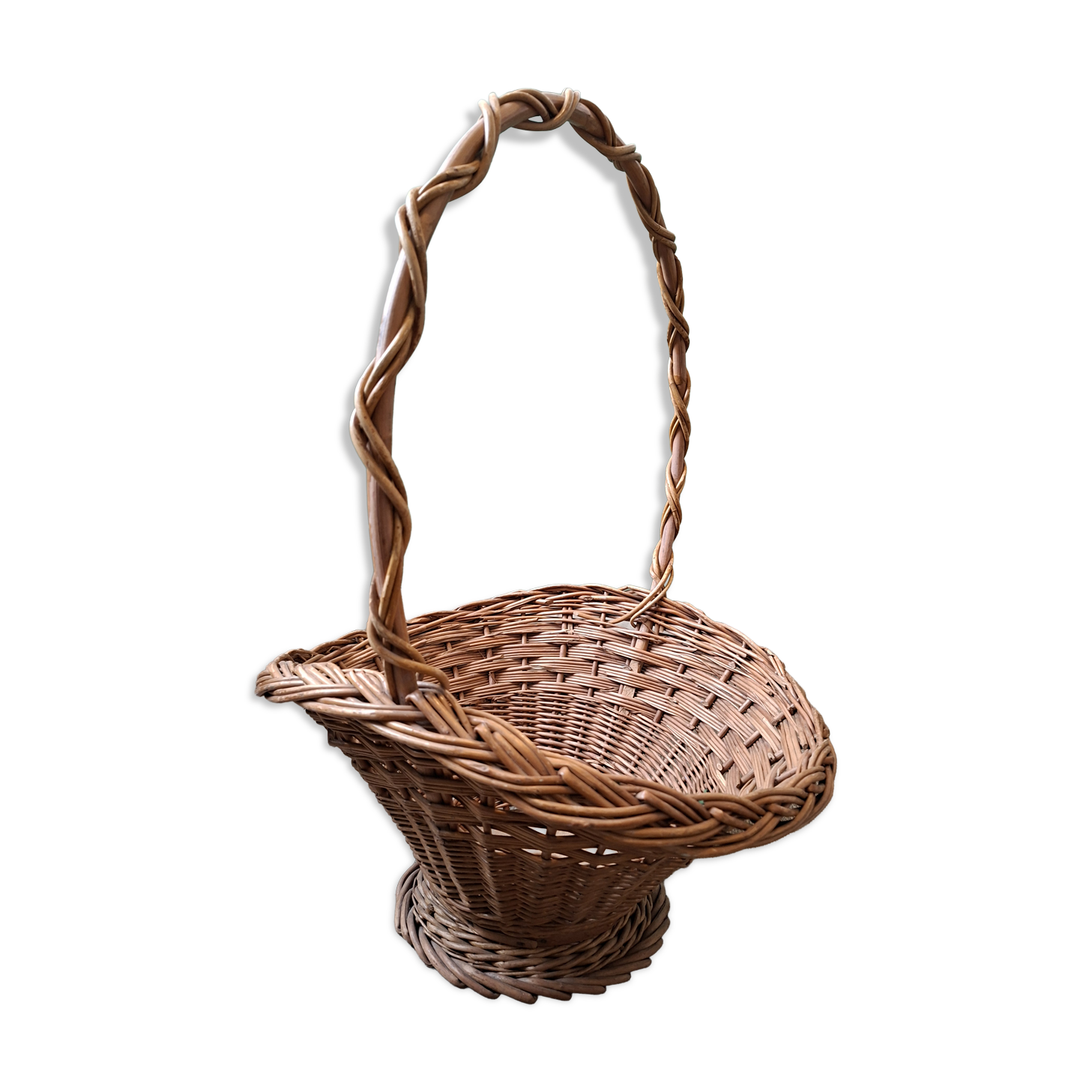 Willow flower basket