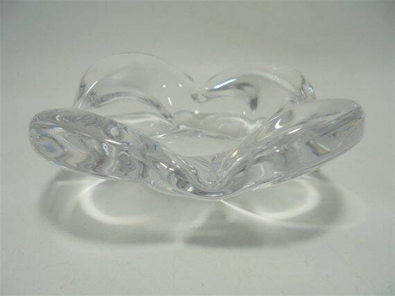Crystal trinket tray