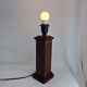 Angel L. Pazmino leather totem lamp 1960s Style Furniture