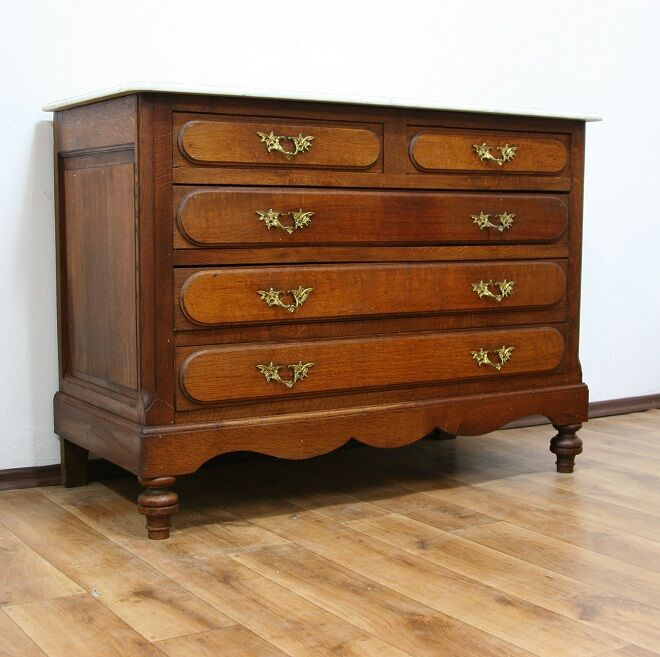 Dresser with marble top