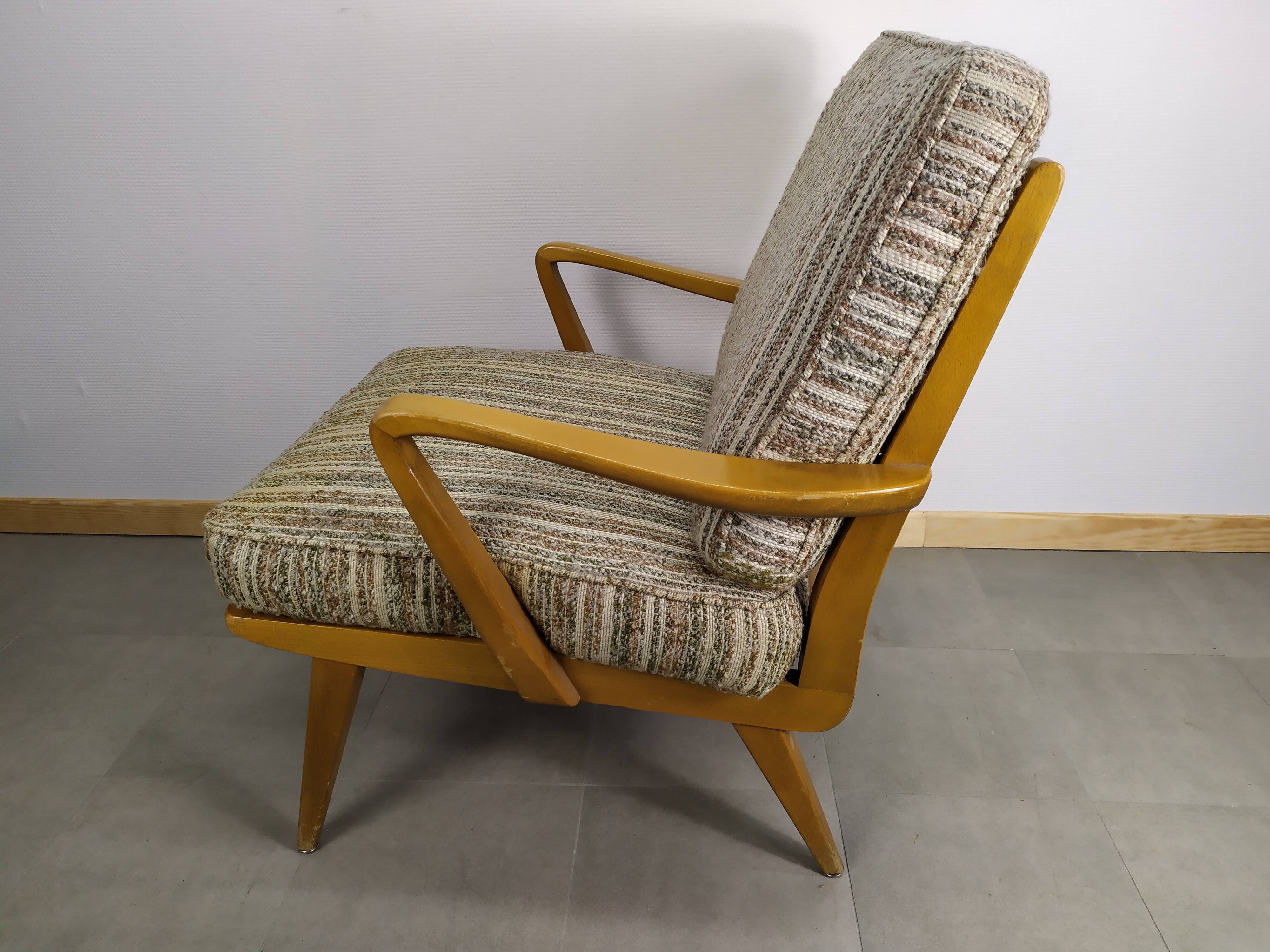 1950 armchair stamped Casala - Scandinavian