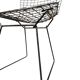 Suite de 4 Chaises "Wire" — Harry Bertoia pour Knoll (Rilsan Noir)