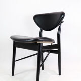 Chair, Finn Juhl, Black painted oak, House of Finn Juhl, model 108