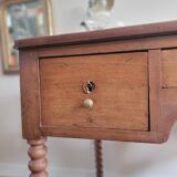 Louis Philippe desk with turned legs