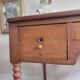 Louis Philippe desk with turned legs