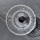 4 Cups in colored cut crystal – Val Saint Lambert