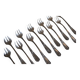 12 fourchettes à huitre métal argenté orfèvre sfam