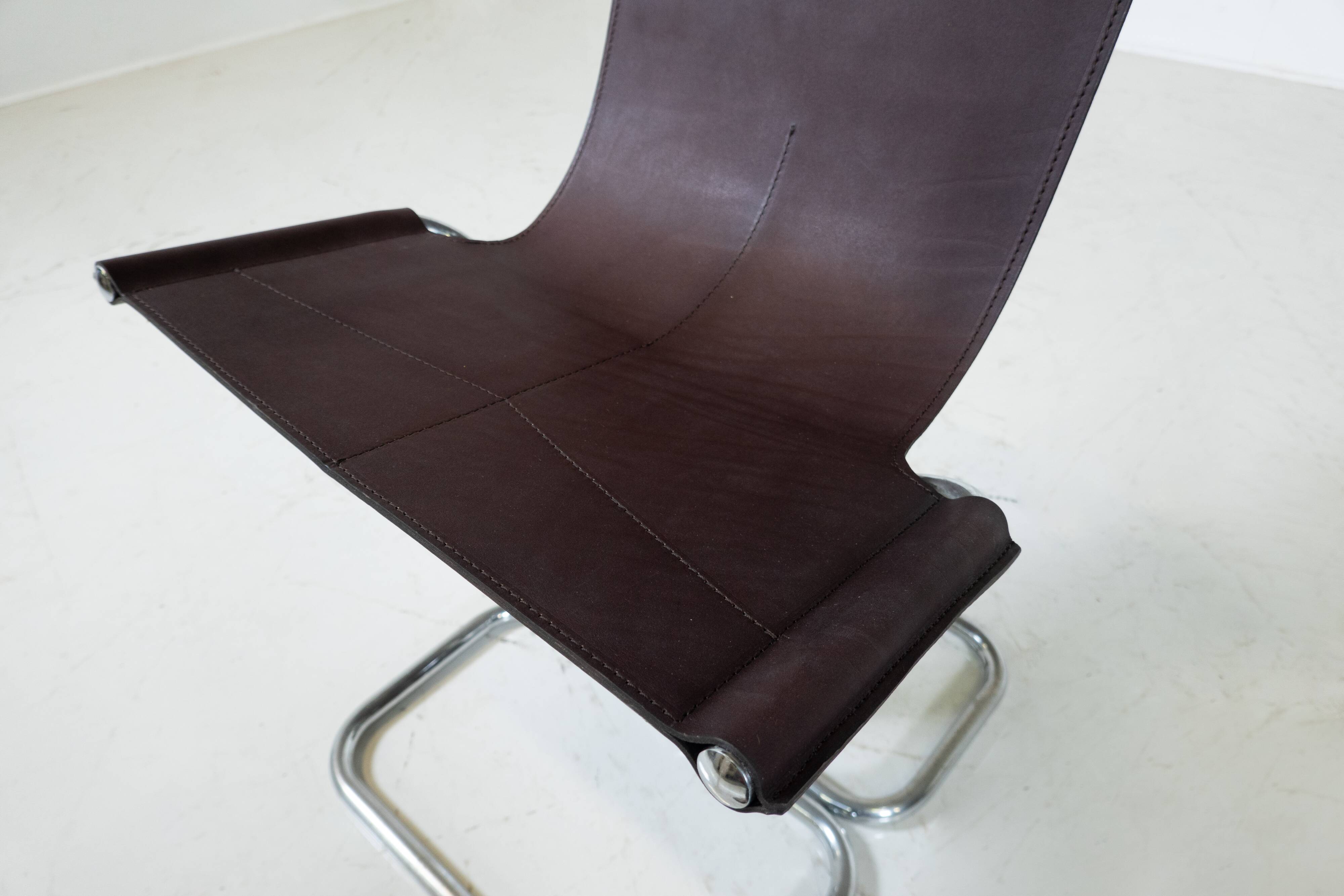 Mid-Century Modern Set of 10 'Topos' Chairs by Gruppo DAM for Busnelli, 1970s