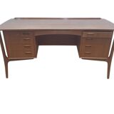 Teak Desk, designed by Svend Aage Madsen for H.P. Hansen, Denmark, 1960s