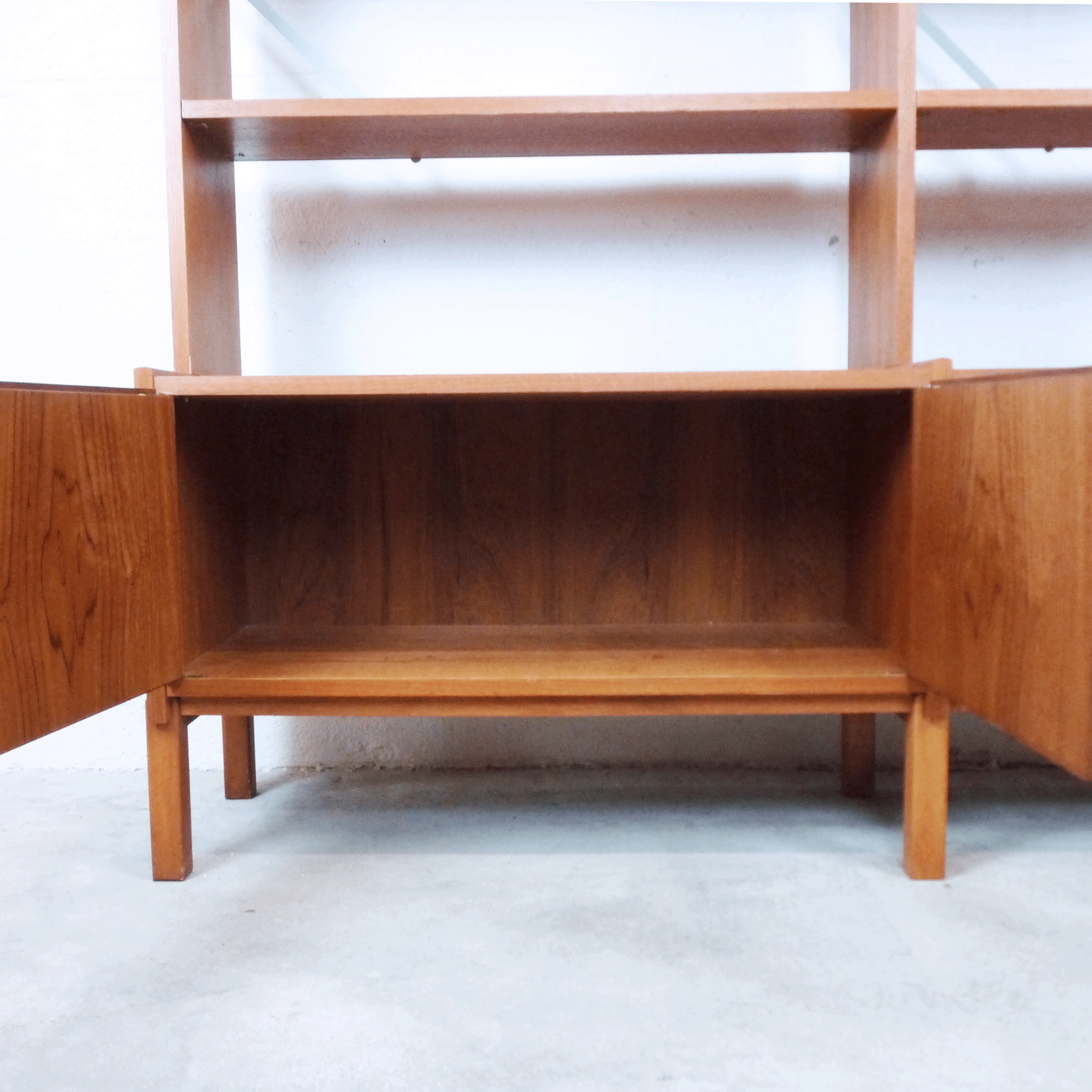 Teak bookcase Sweden, 1960