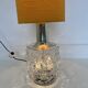 Lampe vintage en verre bulle et chrome de Doria Leuchten, Allemagne, années 1960.