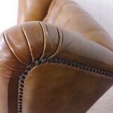 Leather reclining chair