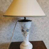 Paire de lampes en opaline